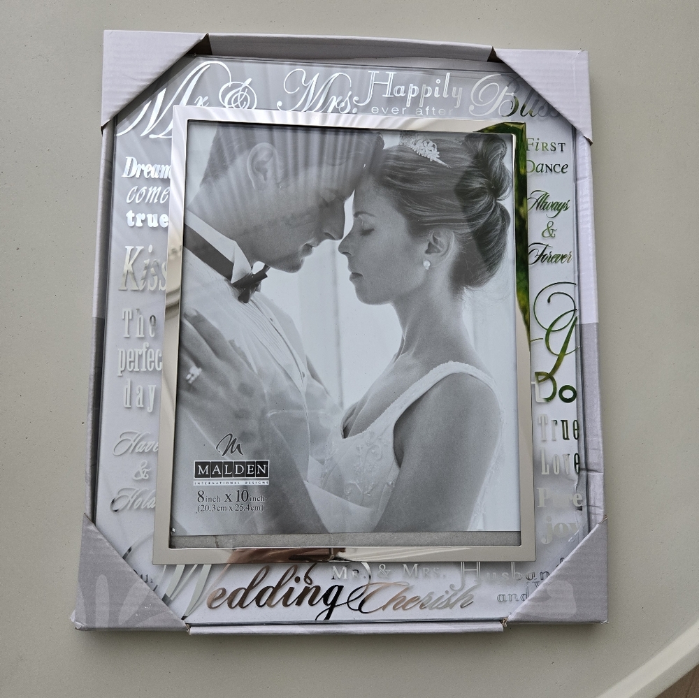 Malden Silver Photo Frame